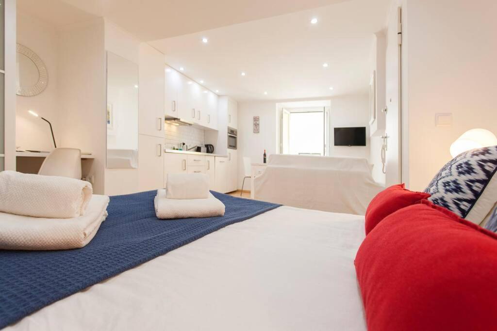 Charming Studio In Mouraria Lissabon Buitenkant foto